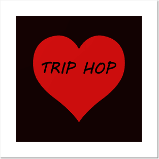 Trip Hop Love Classic Heart Posters and Art